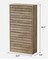 Entryway Modern Shoe Storage Rack Organizer Tall Shoe Cabinet with 3 Drawers